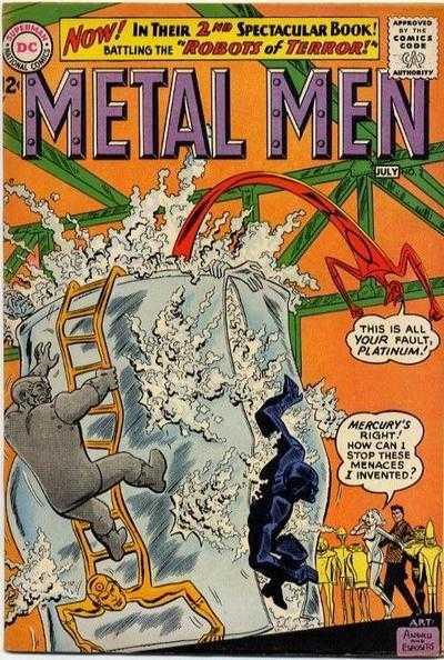 Metal Men #2 comic cover