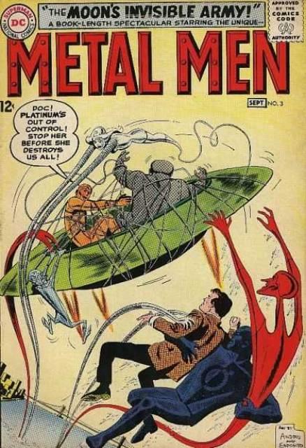 Metal Men #3 comic cover