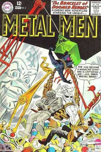 Metal Men #4 comic cover