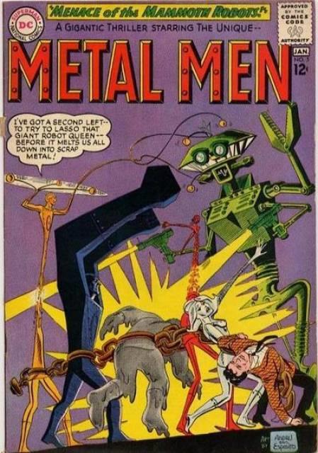 Metal Men #5 comic cover