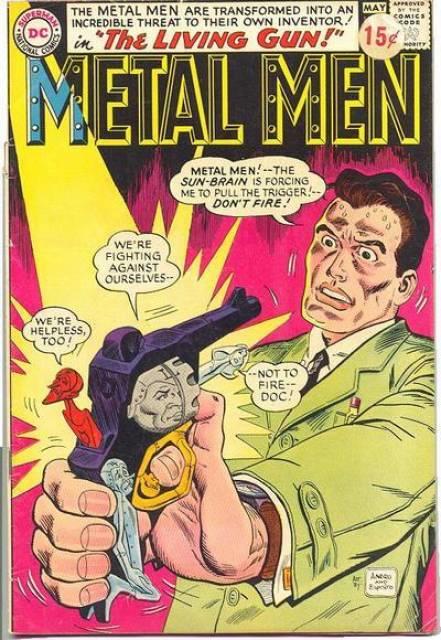 Metal Men #7 comic cover