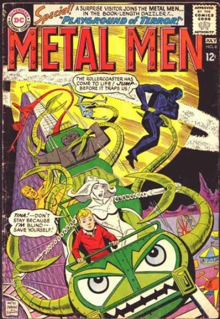 Metal Men #8 comic cover