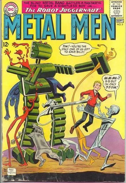 Metal Men #9 comic cover