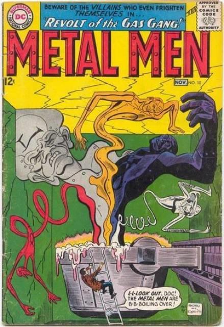 Metal Men #10 comic cover