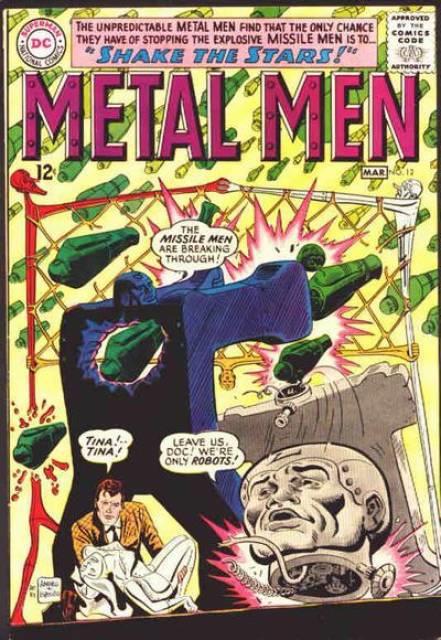 Metal Men #12 comic cover