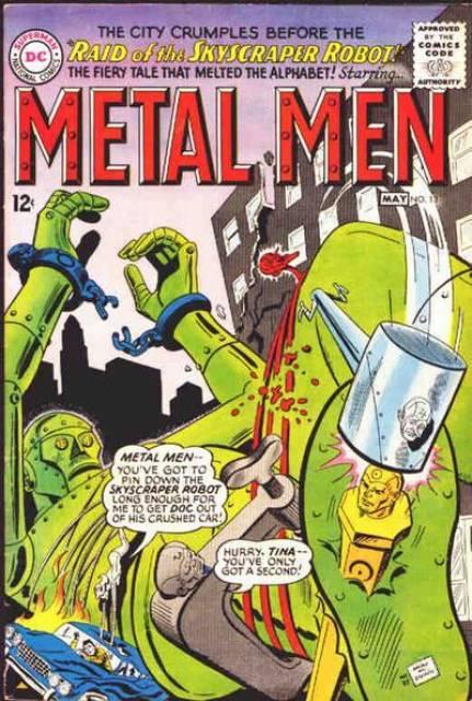 Metal Men #13 comic cover