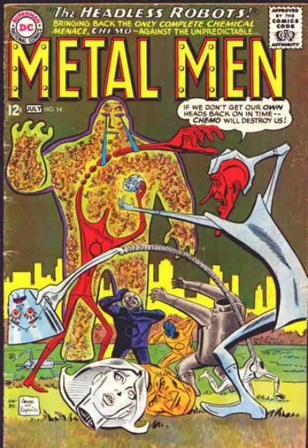 Metal Men #14 comic cover