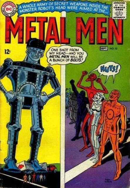 Metal Men #15 comic cover