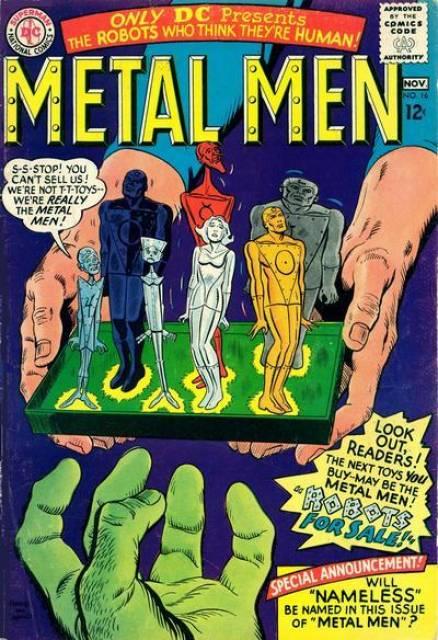 Metal Men #16 comic cover