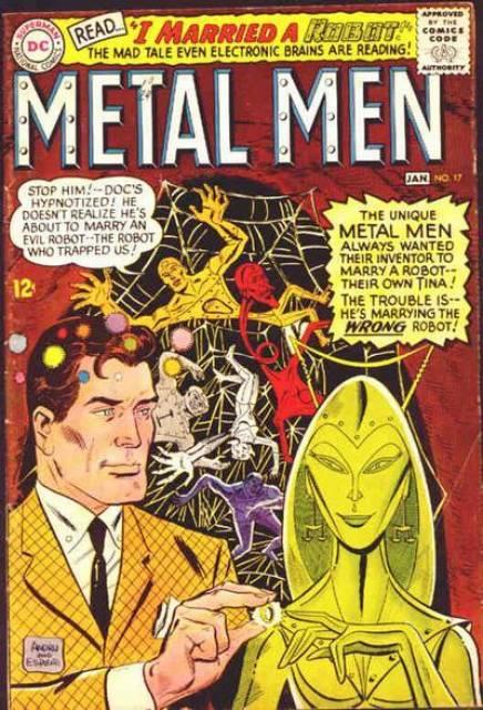 Metal Men #17 comic cover