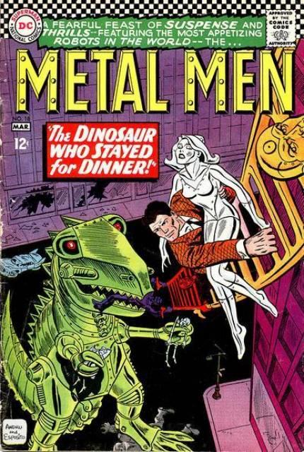 Metal Men #18 comic cover