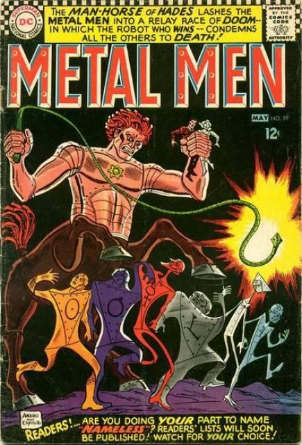 Metal Men #19 comic cover