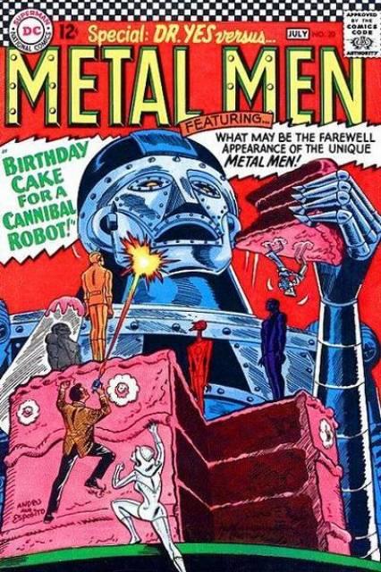Metal Men #20 comic cover