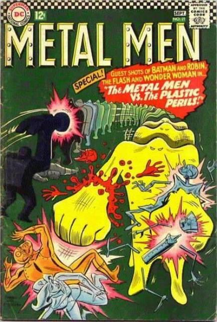 Metal Men #21 comic cover