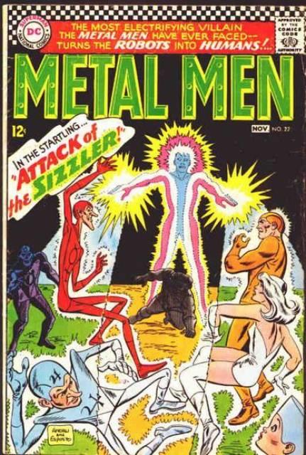 Metal Men #22 comic cover