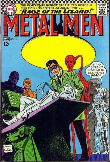 Metal Men #23 comic cover