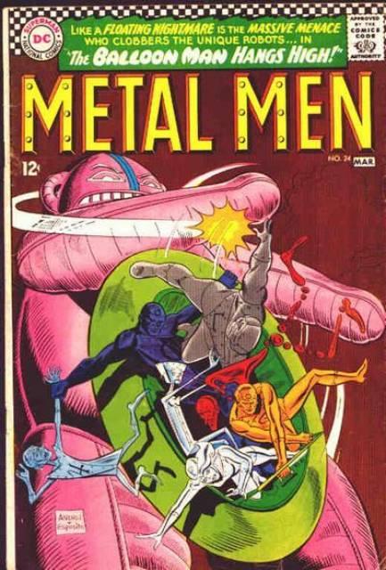 Metal Men #24 comic cover