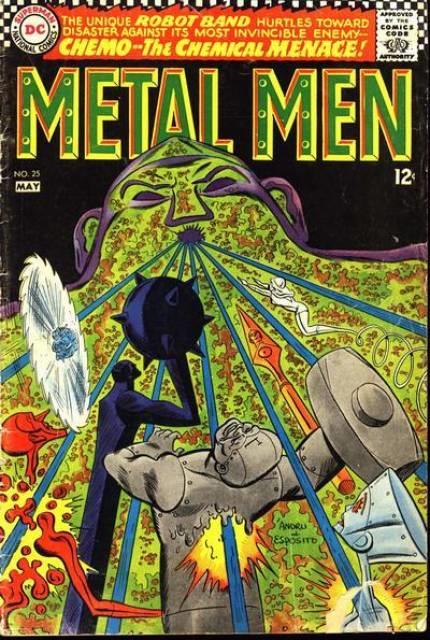 Metal Men #25 comic cover