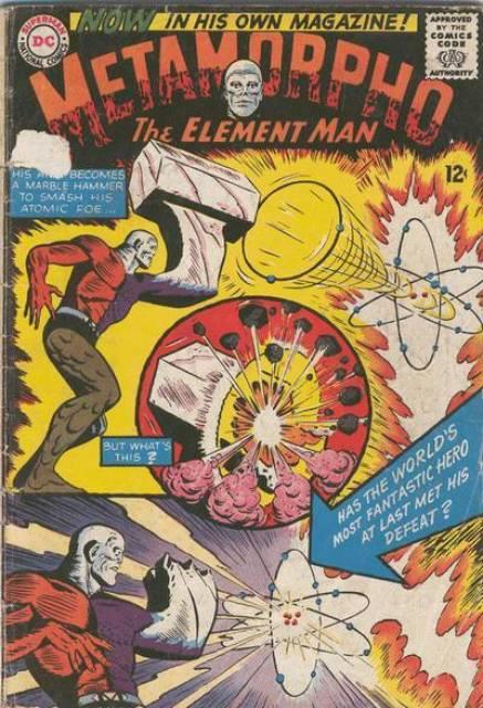 Metamorpho #1 comic cover