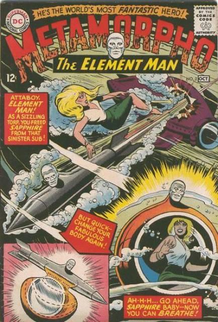 Metamorpho #2 comic cover