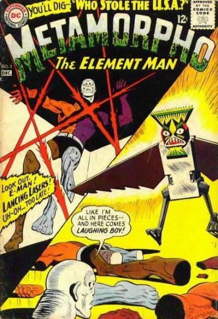 Metamorpho #3 comic cover