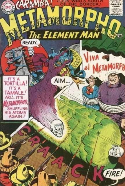 Metamorpho #4 comic cover