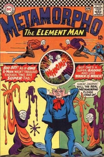 Metamorpho #5 comic cover
