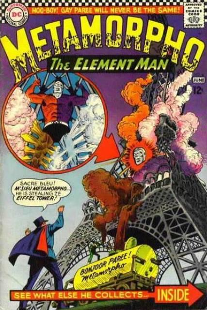 Metamorpho #6 comic cover