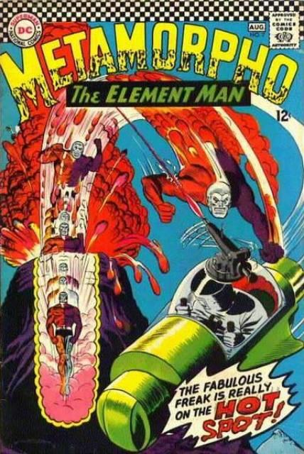 Metamorpho #7 comic cover