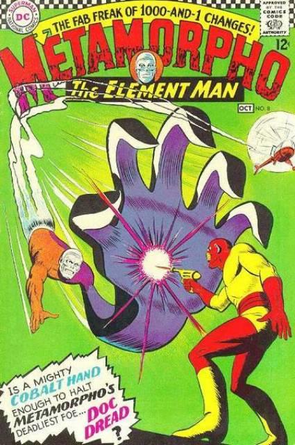 Metamorpho #8 comic cover
