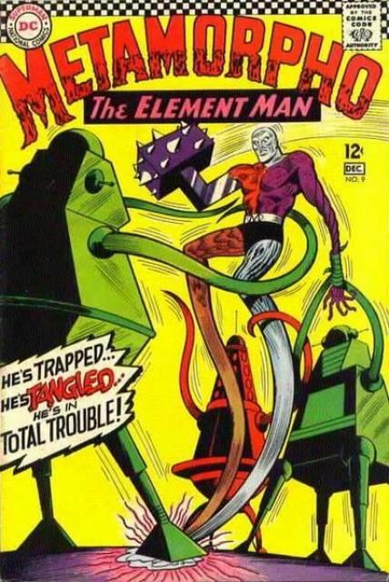 Metamorpho #9 comic cover