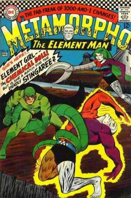 Metamorpho #10 comic cover