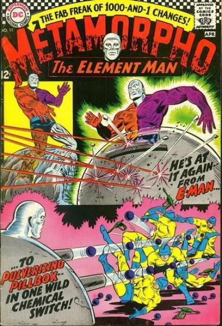 Metamorpho #11 comic cover