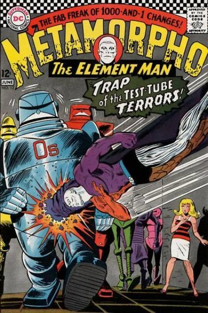 Metamorpho #12 comic cover