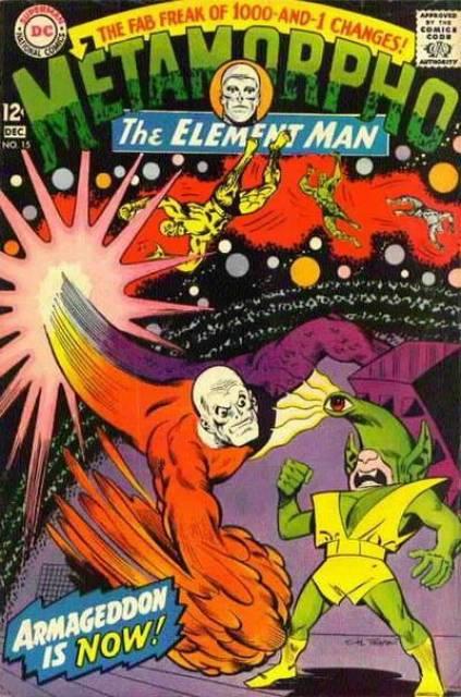 Metamorpho #15 comic cover