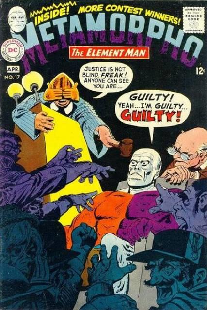 Metamorpho #17 comic cover