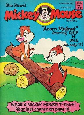 Micky Mouse #3 comic cover