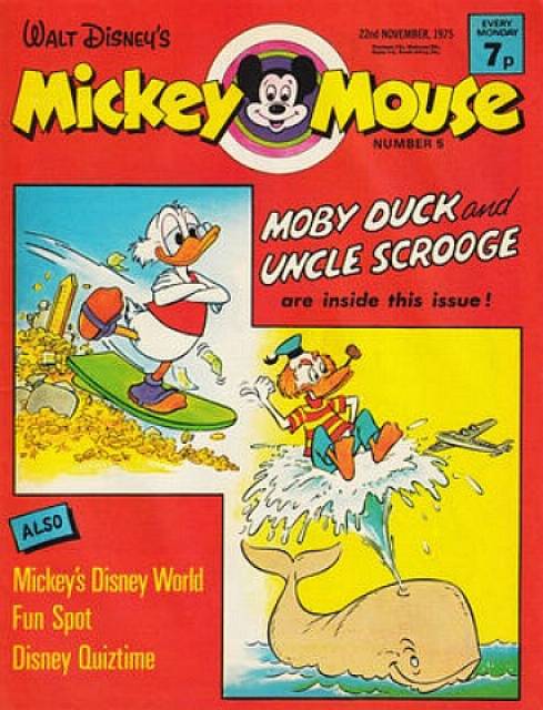 Micky Mouse #5 comic cover
