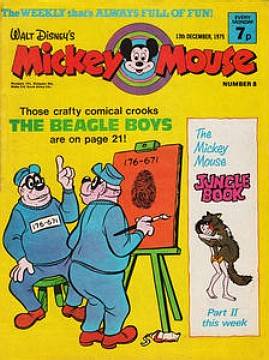 Micky Mouse #8 comic cover