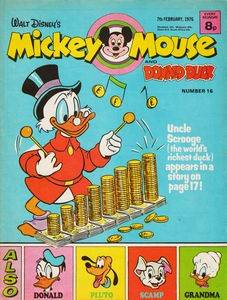 Micky Mouse & Donald Duck #16 comic cover