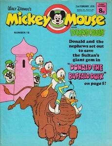 Micky Mouse & Donald Duck #18 comic cover