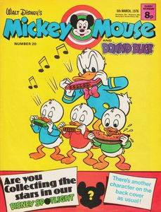 Micky Mouse & Donald Duck #20 comic cover