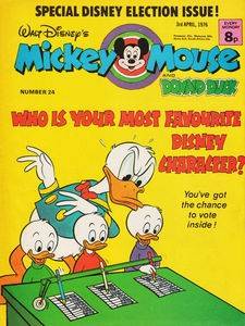 Micky Mouse & Donald Duck #24 comic cover