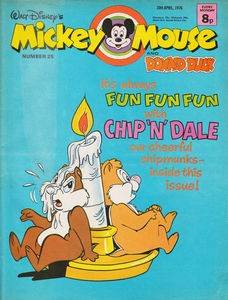 Micky Mouse & Donald Duck #25 comic cover