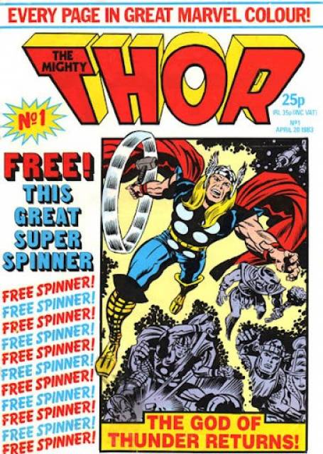 Mighty Thor #1 comic cover
