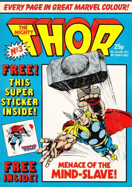 Mighty Thor #3 comic cover
