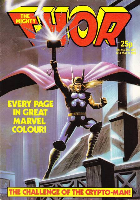 Mighty Thor #4 comic cover