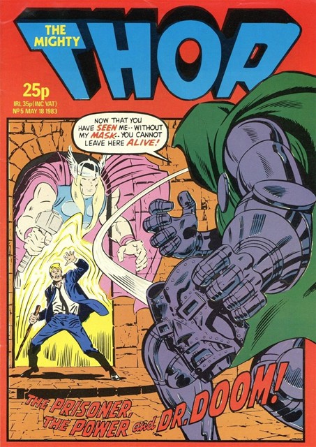 Mighty Thor #5 comic cover