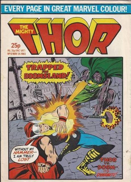 Mighty Thor #6 comic cover