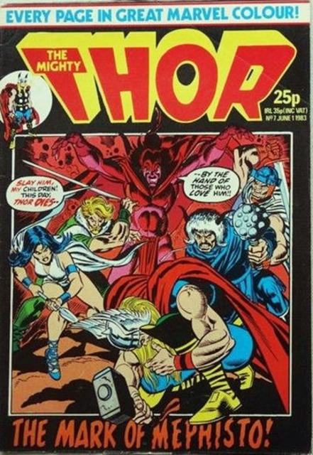 Mighty Thor #7 comic cover